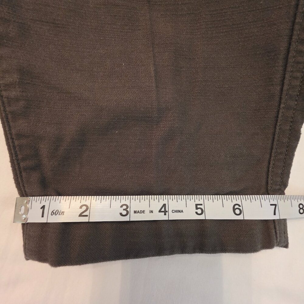 J. Crew Women's Olive Colored Pants, Size 8 - Picture 5 of 7